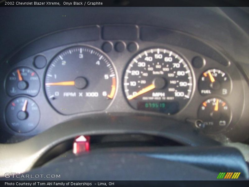Onyx Black / Graphite 2002 Chevrolet Blazer Xtreme