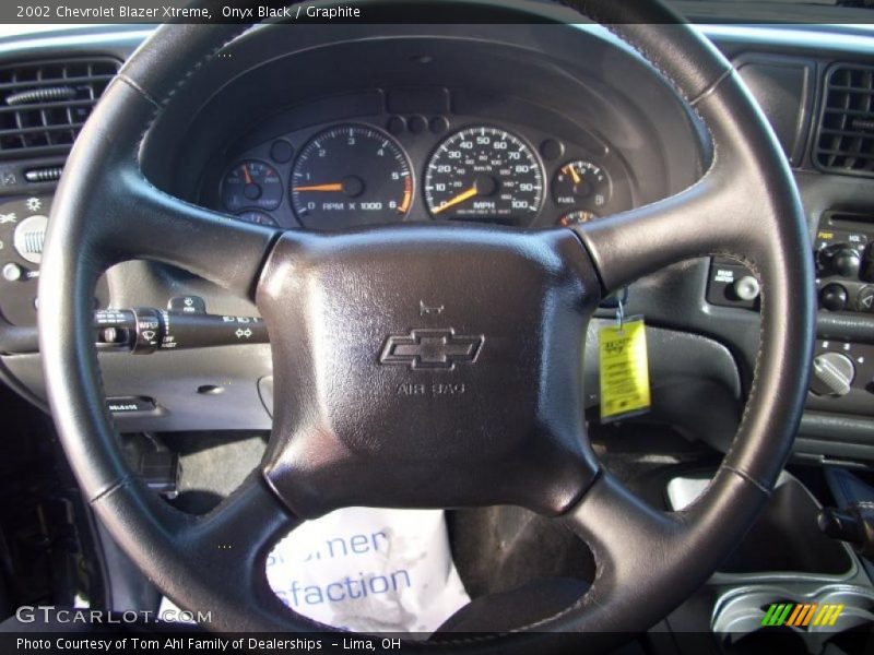 Onyx Black / Graphite 2002 Chevrolet Blazer Xtreme