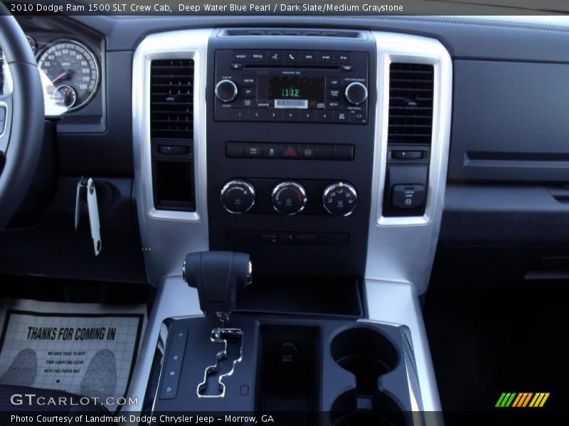 Deep Water Blue Pearl / Dark Slate/Medium Graystone 2010 Dodge Ram 1500 SLT Crew Cab