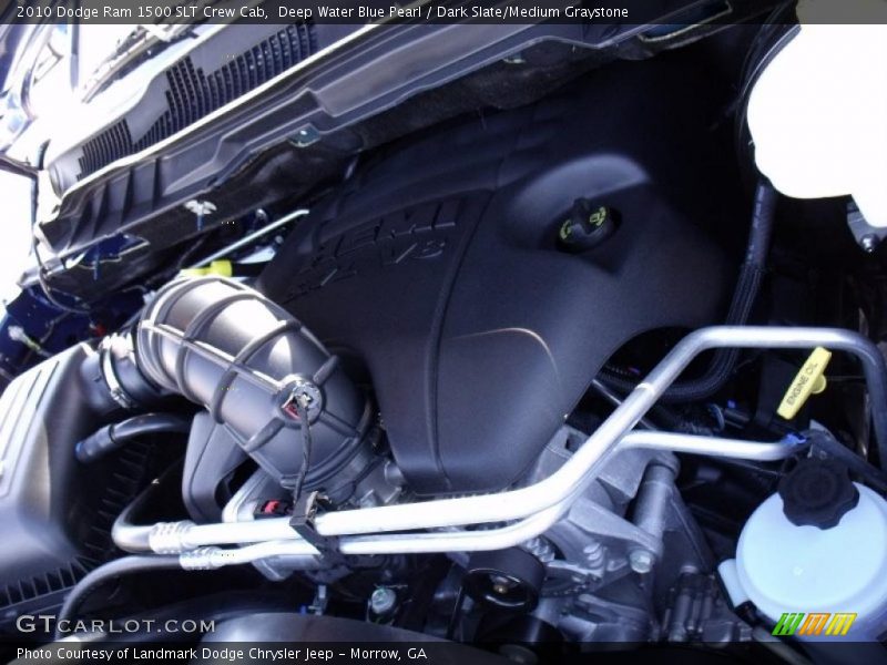 Deep Water Blue Pearl / Dark Slate/Medium Graystone 2010 Dodge Ram 1500 SLT Crew Cab