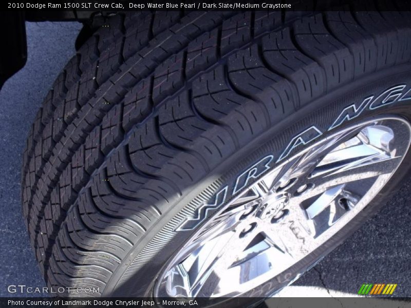 Deep Water Blue Pearl / Dark Slate/Medium Graystone 2010 Dodge Ram 1500 SLT Crew Cab