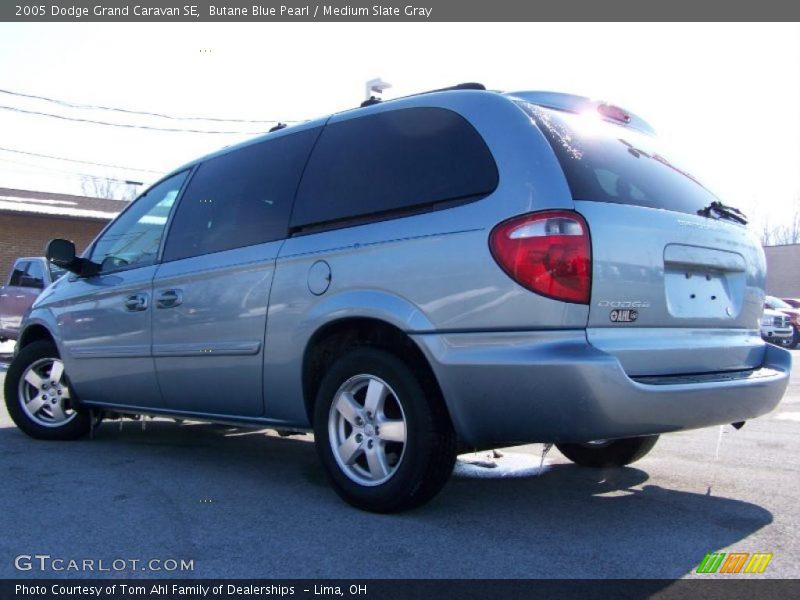 Butane Blue Pearl / Medium Slate Gray 2005 Dodge Grand Caravan SE