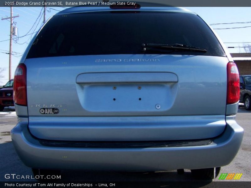 Butane Blue Pearl / Medium Slate Gray 2005 Dodge Grand Caravan SE