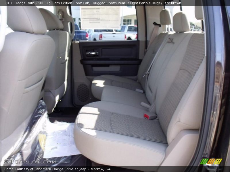 Rugged Brown Pearl / Light Pebble Beige/Bark Brown 2010 Dodge Ram 2500 Big Horn Edition Crew Cab
