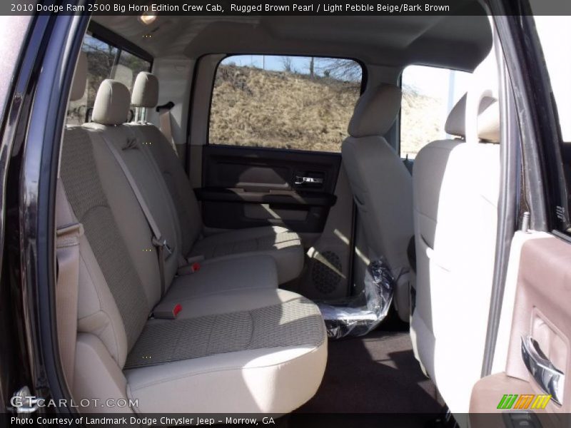 Rugged Brown Pearl / Light Pebble Beige/Bark Brown 2010 Dodge Ram 2500 Big Horn Edition Crew Cab
