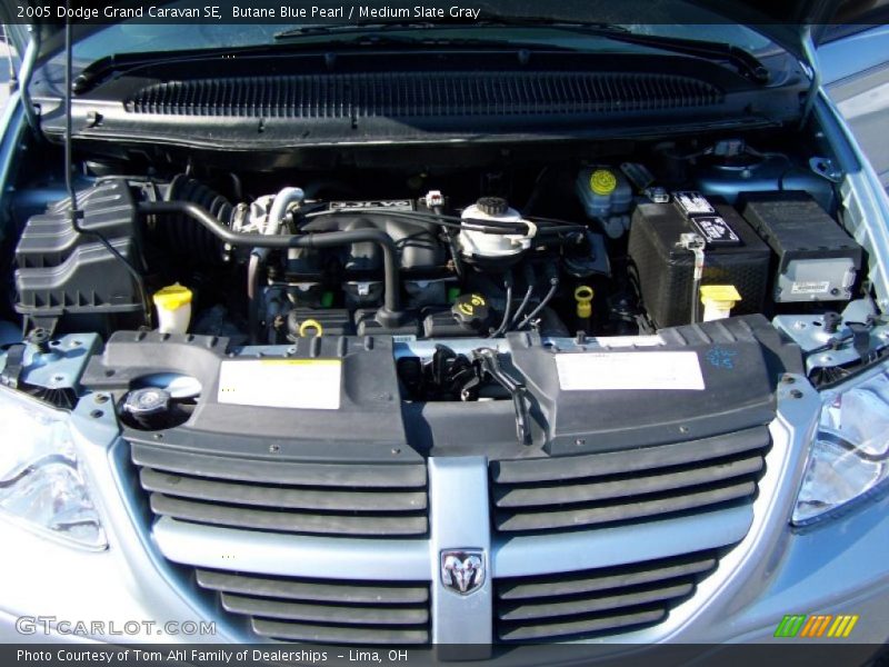 Butane Blue Pearl / Medium Slate Gray 2005 Dodge Grand Caravan SE