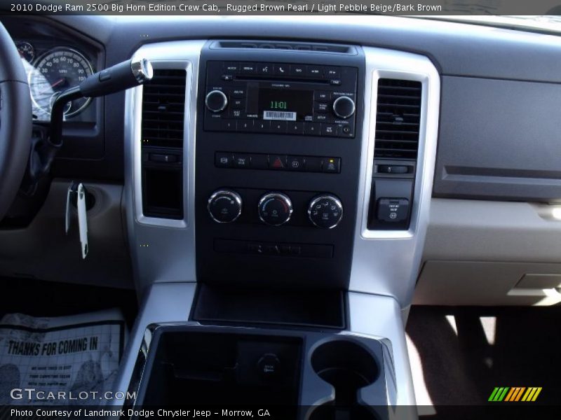 Rugged Brown Pearl / Light Pebble Beige/Bark Brown 2010 Dodge Ram 2500 Big Horn Edition Crew Cab