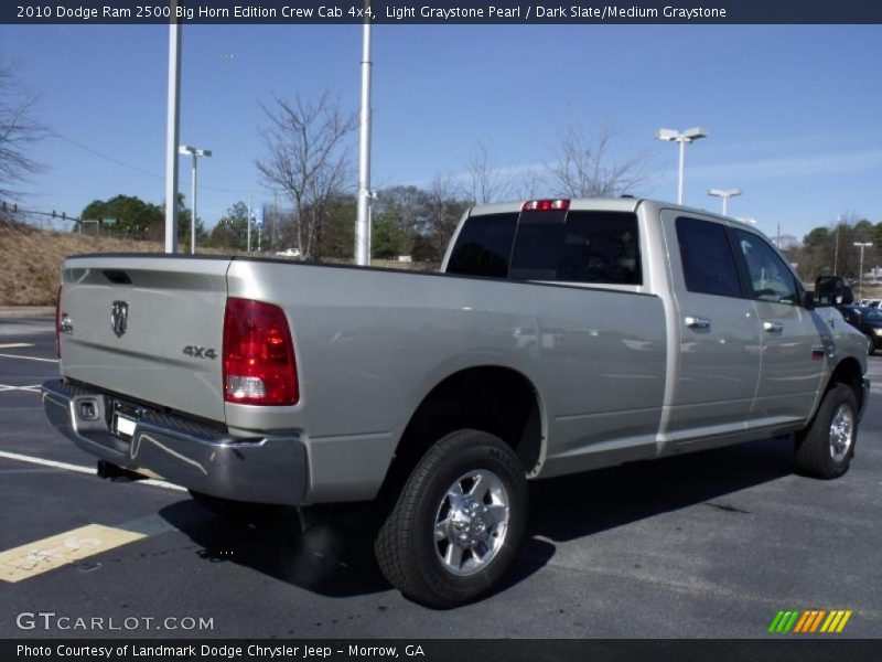 Light Graystone Pearl / Dark Slate/Medium Graystone 2010 Dodge Ram 2500 Big Horn Edition Crew Cab 4x4