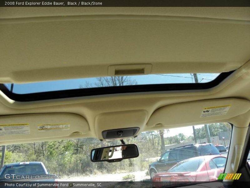 Black / Black/Stone 2008 Ford Explorer Eddie Bauer