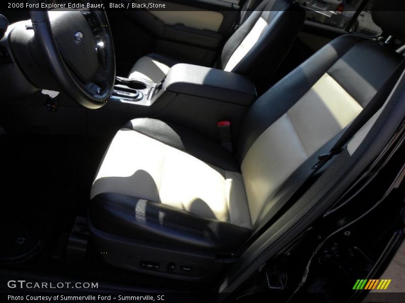 Black / Black/Stone 2008 Ford Explorer Eddie Bauer