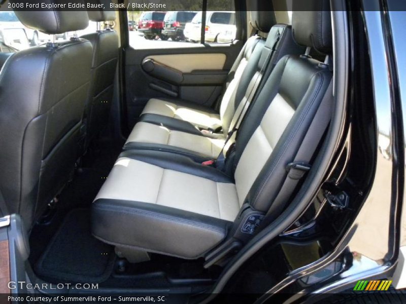 Black / Black/Stone 2008 Ford Explorer Eddie Bauer