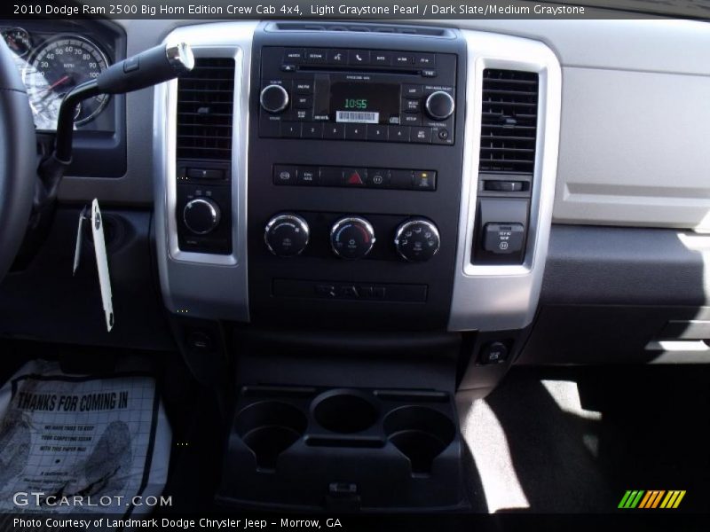 Light Graystone Pearl / Dark Slate/Medium Graystone 2010 Dodge Ram 2500 Big Horn Edition Crew Cab 4x4