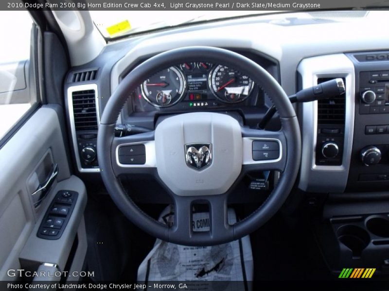 Light Graystone Pearl / Dark Slate/Medium Graystone 2010 Dodge Ram 2500 Big Horn Edition Crew Cab 4x4
