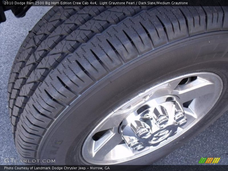 Light Graystone Pearl / Dark Slate/Medium Graystone 2010 Dodge Ram 2500 Big Horn Edition Crew Cab 4x4