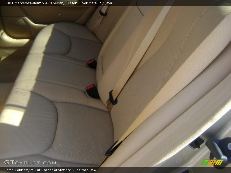 Desert Silver Metallic / Java 2001 Mercedes-Benz S 430 Sedan
