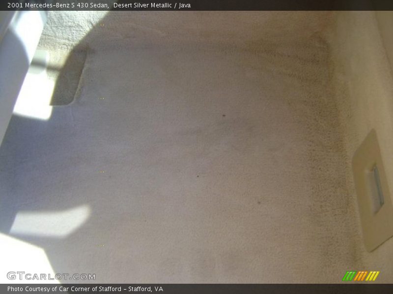 Desert Silver Metallic / Java 2001 Mercedes-Benz S 430 Sedan