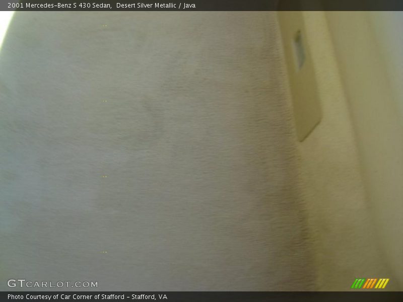 Desert Silver Metallic / Java 2001 Mercedes-Benz S 430 Sedan
