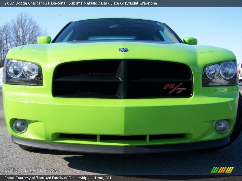 Sublime Metallic / Dark Slate Gray/Light Graystone 2007 Dodge Charger R/T Daytona