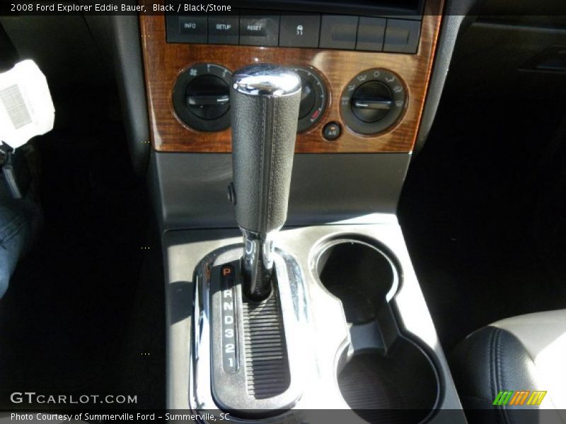 Black / Black/Stone 2008 Ford Explorer Eddie Bauer