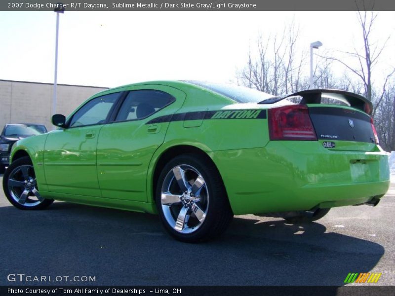Sublime Metallic / Dark Slate Gray/Light Graystone 2007 Dodge Charger R/T Daytona