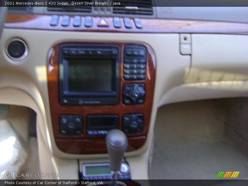 Desert Silver Metallic / Java 2001 Mercedes-Benz S 430 Sedan