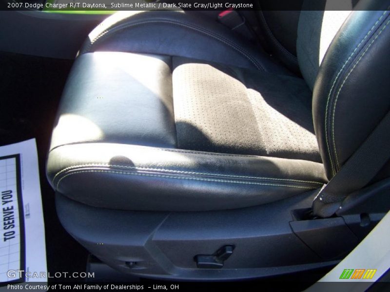Sublime Metallic / Dark Slate Gray/Light Graystone 2007 Dodge Charger R/T Daytona
