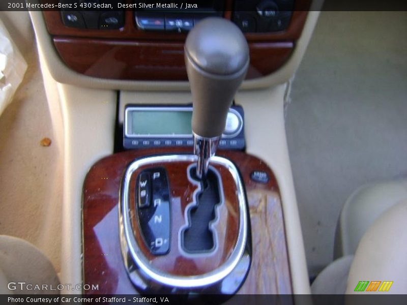 Desert Silver Metallic / Java 2001 Mercedes-Benz S 430 Sedan
