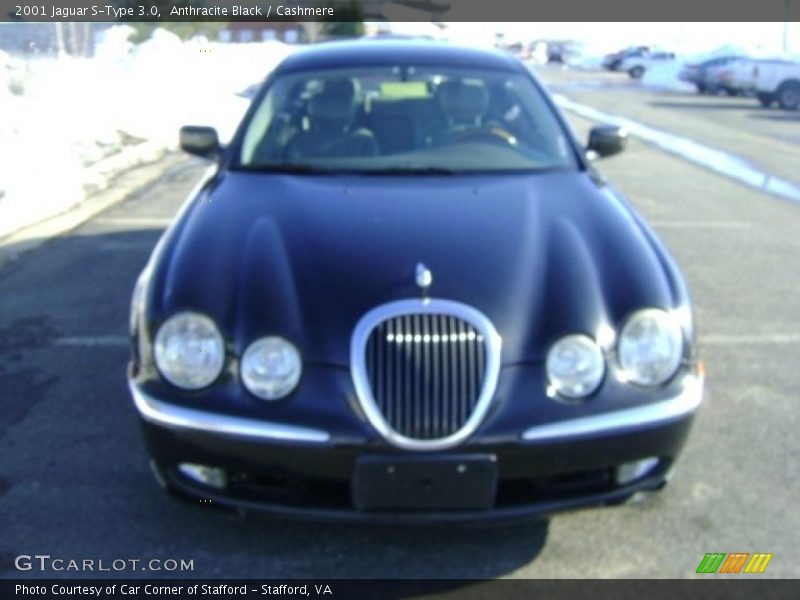 Anthracite Black / Cashmere 2001 Jaguar S-Type 3.0