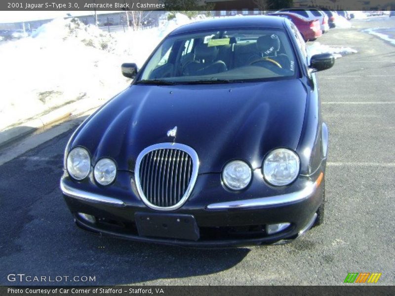Anthracite Black / Cashmere 2001 Jaguar S-Type 3.0
