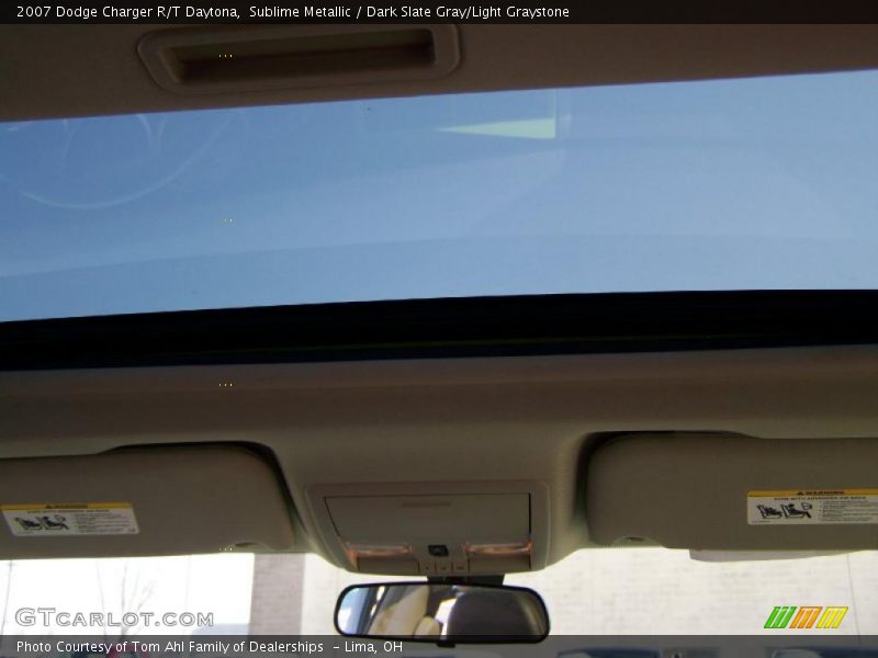 Sublime Metallic / Dark Slate Gray/Light Graystone 2007 Dodge Charger R/T Daytona