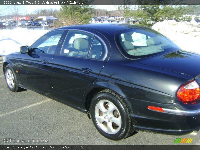 Anthracite Black / Cashmere 2001 Jaguar S-Type 3.0