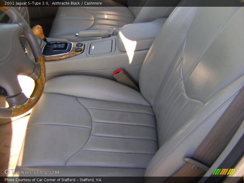 Anthracite Black / Cashmere 2001 Jaguar S-Type 3.0