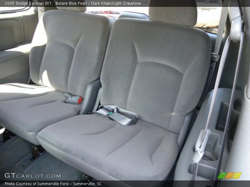 Butane Blue Pearl / Dark Khaki/Light Graystone 2005 Dodge Caravan SXT