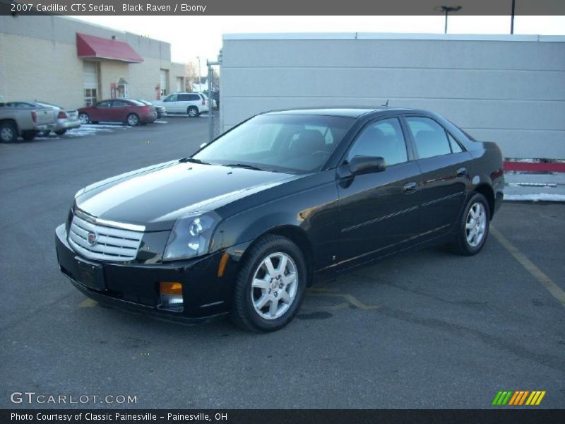 Black Raven / Ebony 2007 Cadillac CTS Sedan