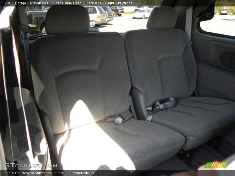 Butane Blue Pearl / Dark Khaki/Light Graystone 2005 Dodge Caravan SXT
