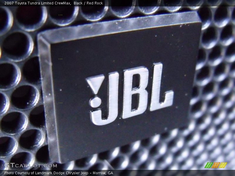 Black / Red Rock 2007 Toyota Tundra Limited CrewMax