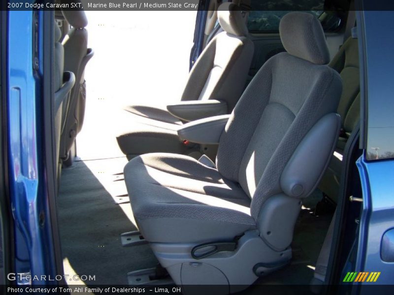 Marine Blue Pearl / Medium Slate Gray 2007 Dodge Caravan SXT