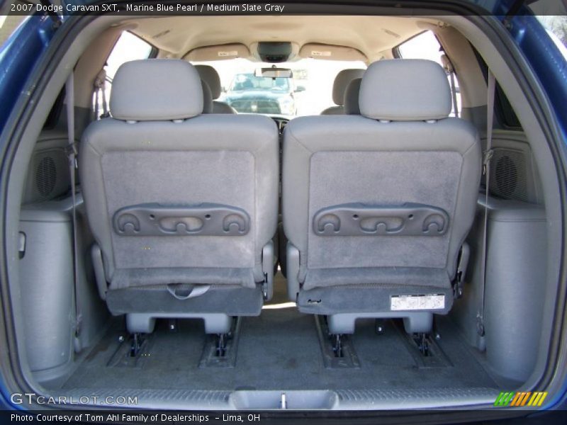 Marine Blue Pearl / Medium Slate Gray 2007 Dodge Caravan SXT