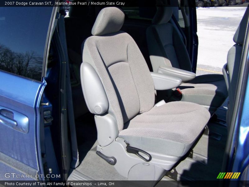 Marine Blue Pearl / Medium Slate Gray 2007 Dodge Caravan SXT