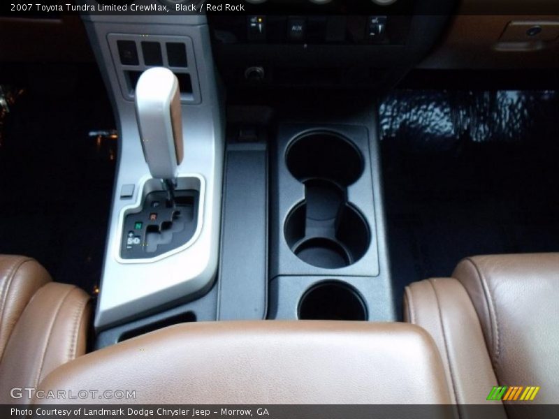 Black / Red Rock 2007 Toyota Tundra Limited CrewMax