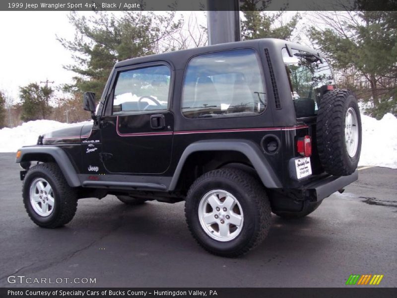 Black / Agate 1999 Jeep Wrangler Sport 4x4