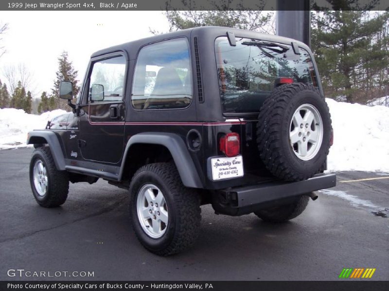 Black / Agate 1999 Jeep Wrangler Sport 4x4