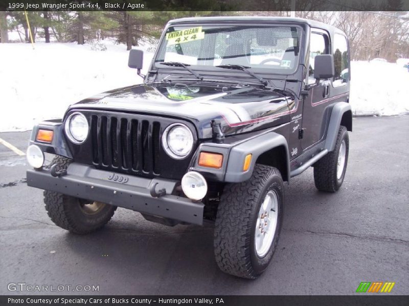 Black / Agate 1999 Jeep Wrangler Sport 4x4