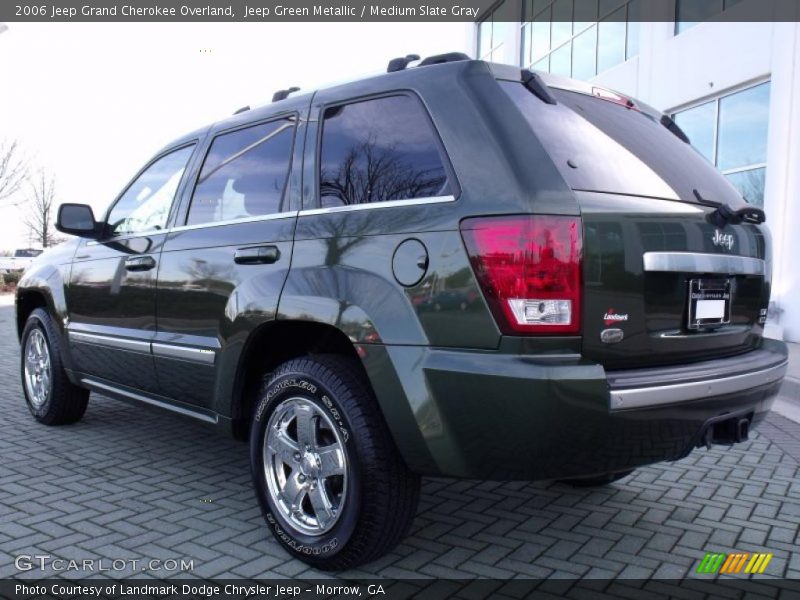 Jeep Green Metallic / Medium Slate Gray 2006 Jeep Grand Cherokee Overland