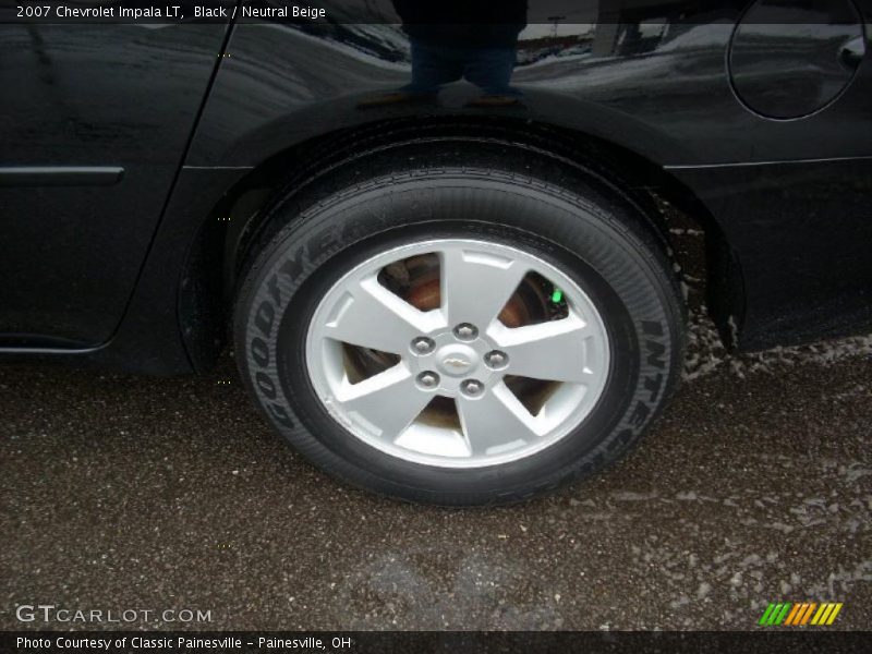 Black / Neutral Beige 2007 Chevrolet Impala LT