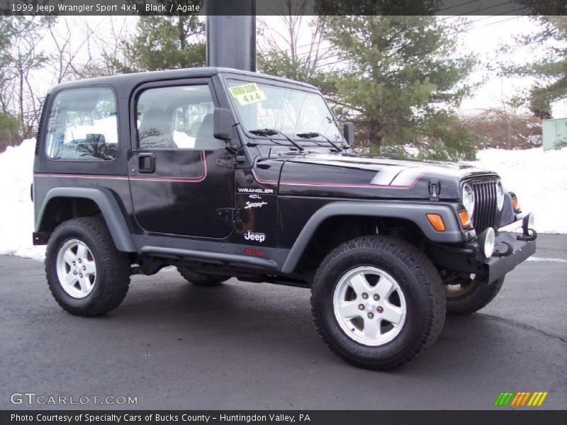 Black / Agate 1999 Jeep Wrangler Sport 4x4