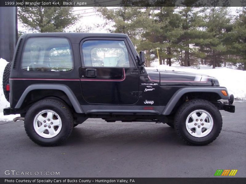 Black / Agate 1999 Jeep Wrangler Sport 4x4