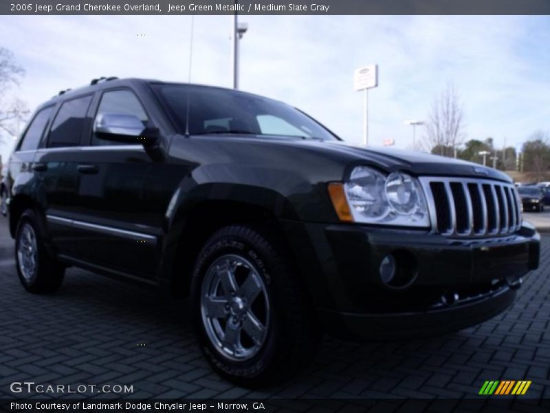 Jeep Green Metallic / Medium Slate Gray 2006 Jeep Grand Cherokee Overland