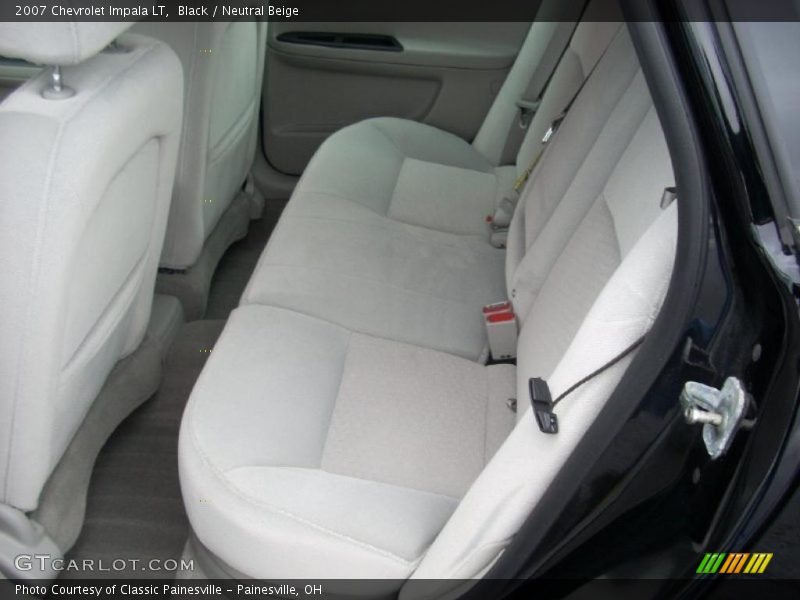 Black / Neutral Beige 2007 Chevrolet Impala LT