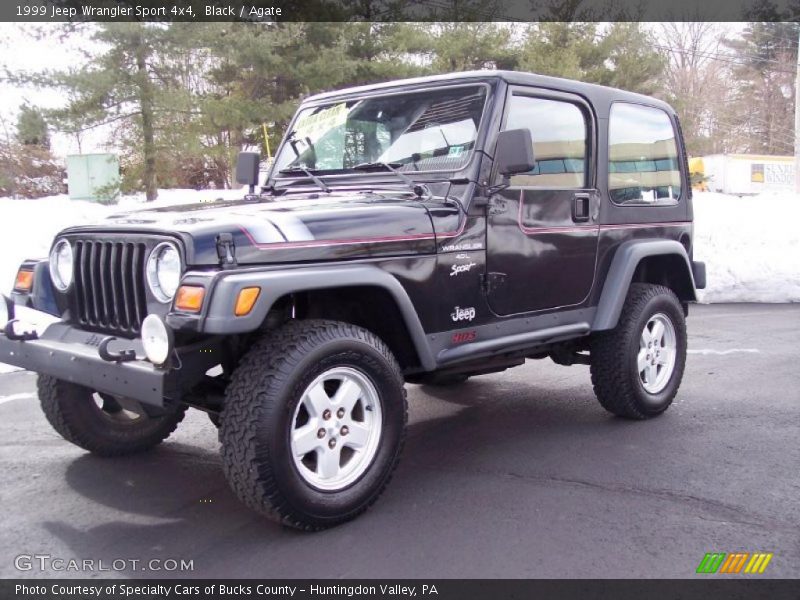 Black / Agate 1999 Jeep Wrangler Sport 4x4